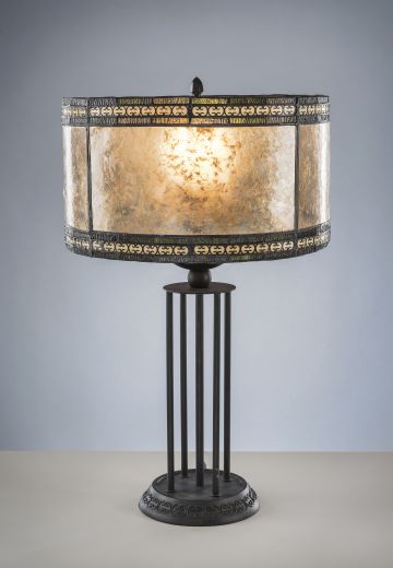 Bronze Gothic Table Lamp