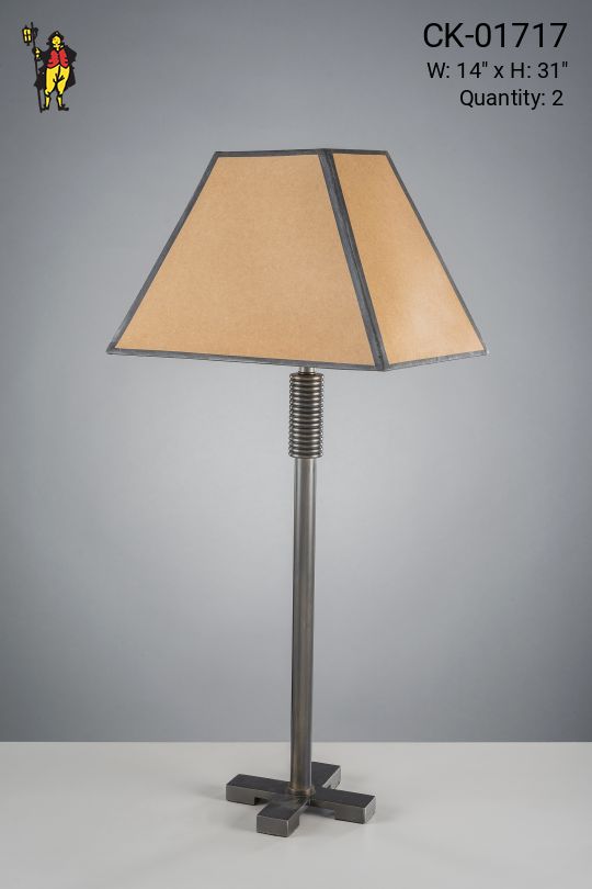 Metal Contemporary Table Lamp