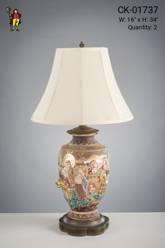 Asian Ginger Jar Table Lamp