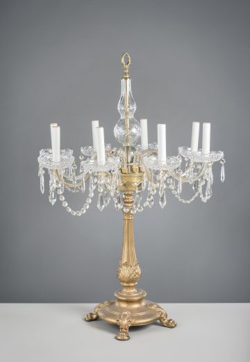 Nine Light Table Candelabra