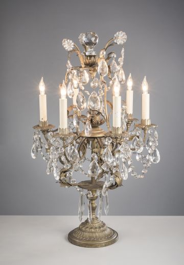 Antique Six Light Candelabra