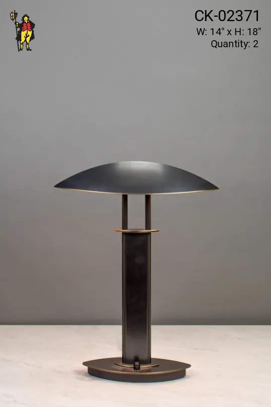 Contemporary Black Table Lamp