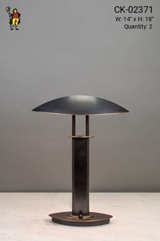 Contemporary Black Table Lamp