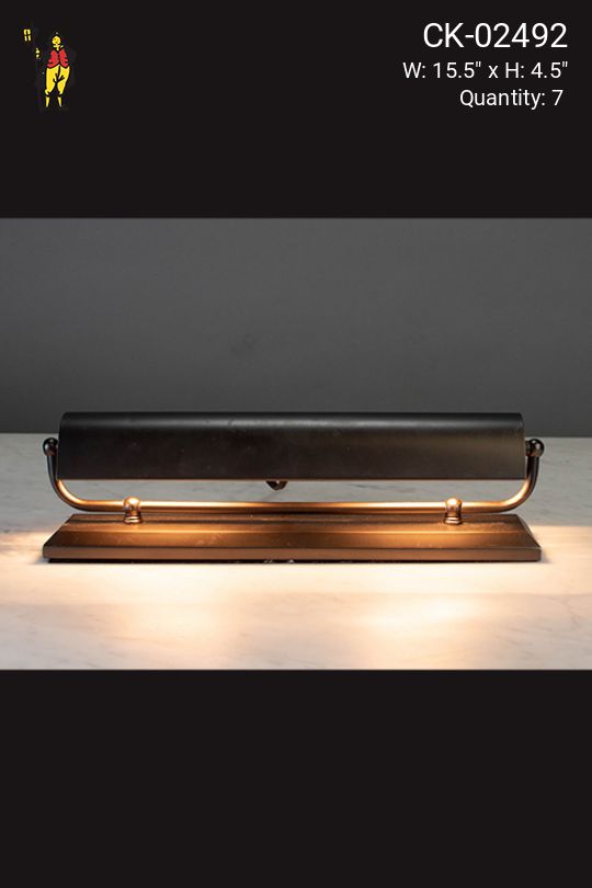Antique Bronze Mantel Lamp