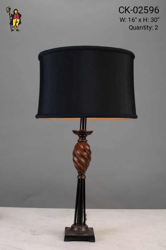 Wooden Table Lamp