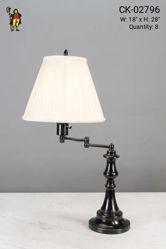 Adjustable Black Table Lamp