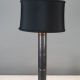 Tall Black Metal Table Lamp #0