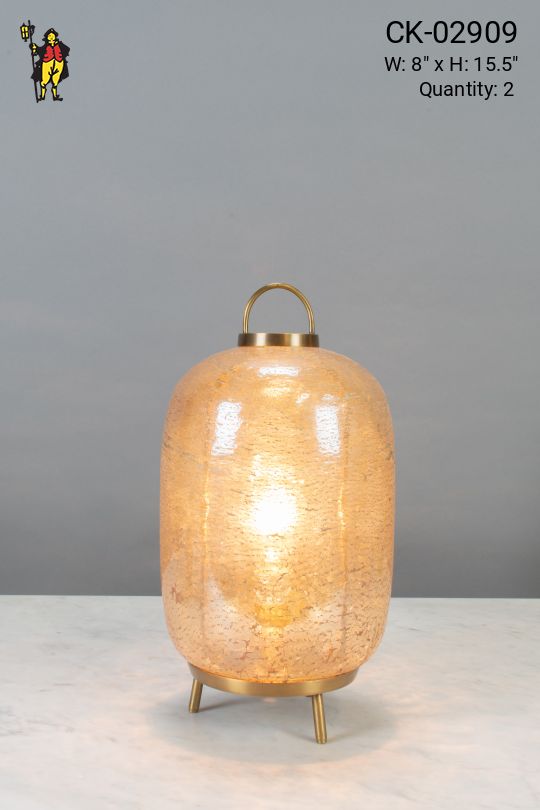 Contemporary Glass Lantern