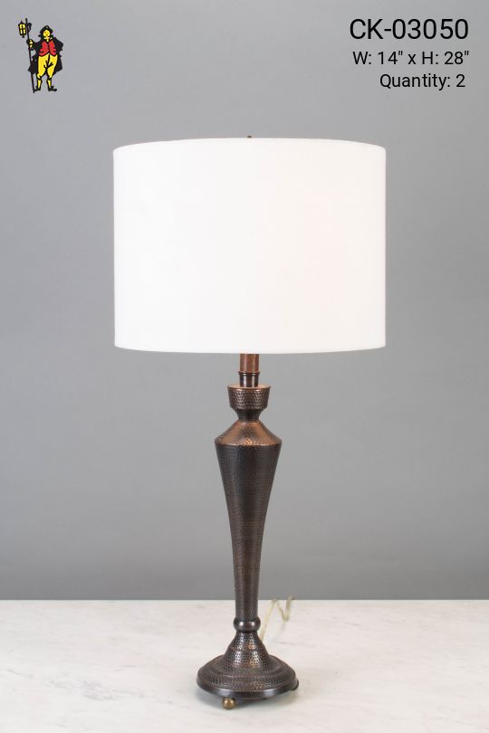 Textured Modern Table Lamp