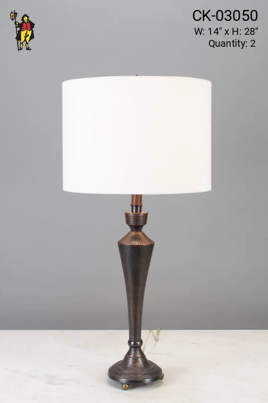 Textured Modern Table Lamp