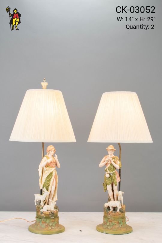 Ceramic Figure Table Lamp