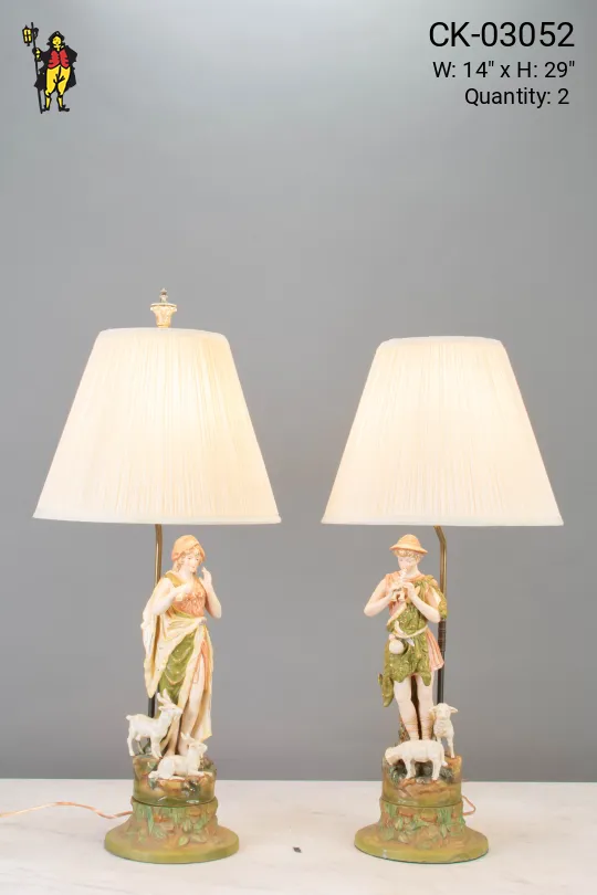 Ceramic Figure Table Lamp