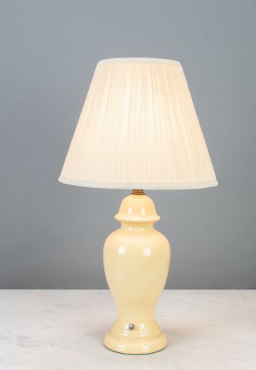 Beige Ceramic Table Lamp
