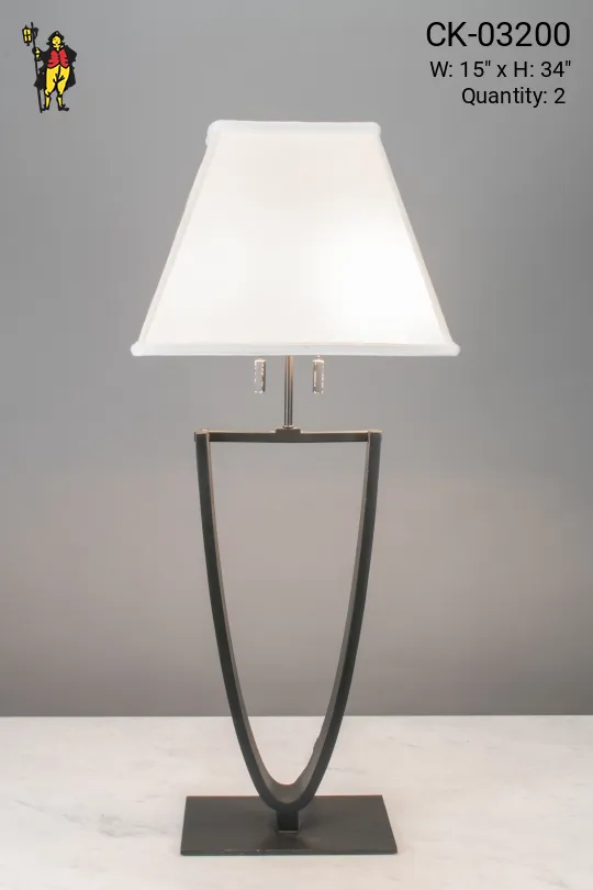 Iron Table Lamp