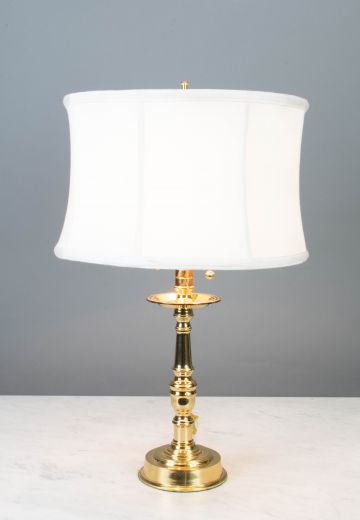 Polished Brass Table Lamp