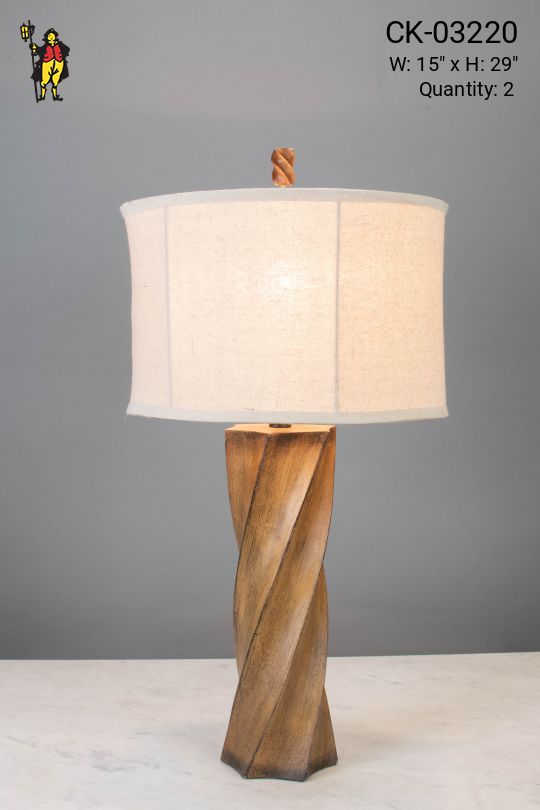 Wooden Modern Table Lamp