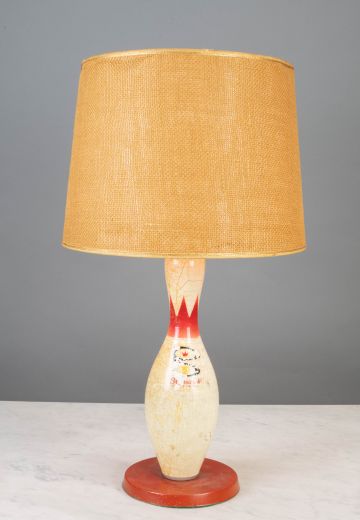 Bowling Pin Table Lamp