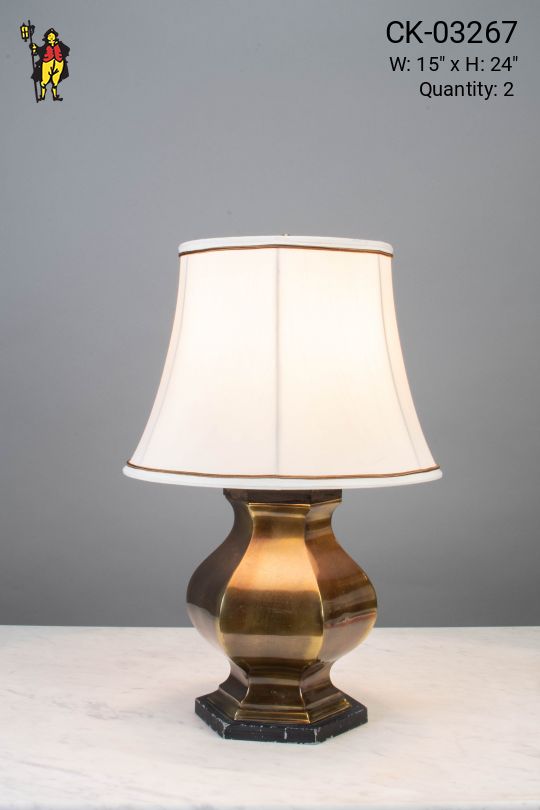 Antique Brass Table Lamp