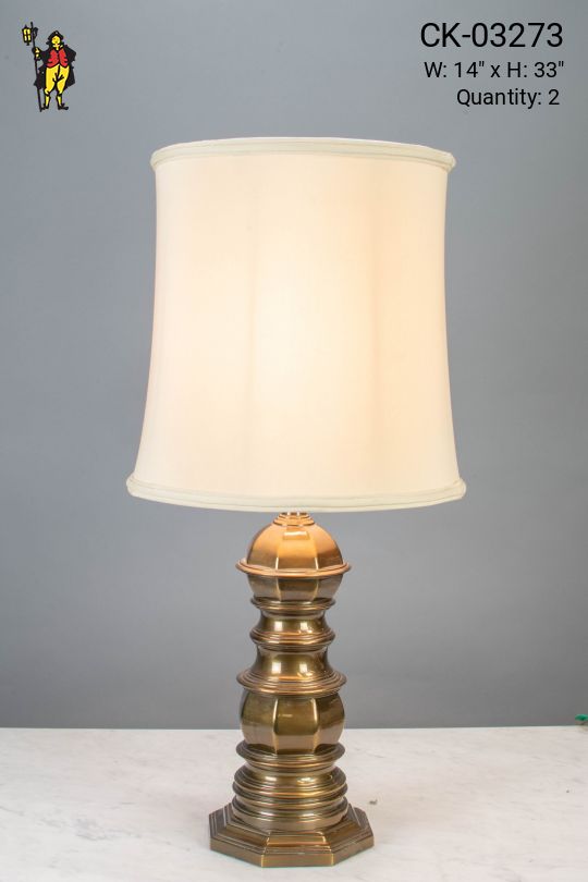 Antique Brass Table Lamp