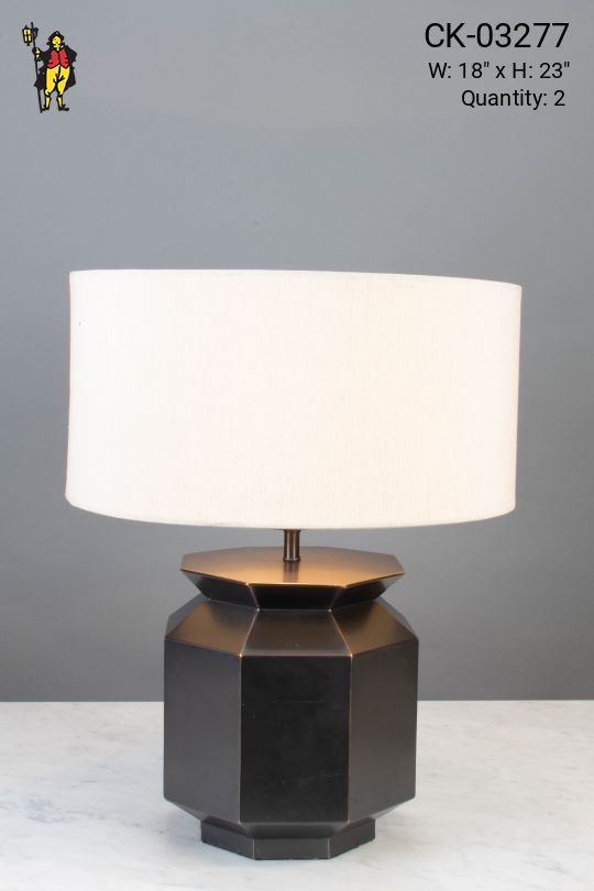 Black Modern Table Lamp