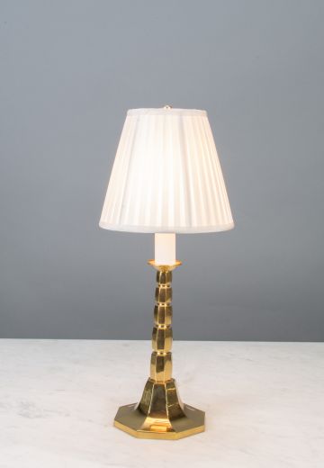 Polished Brass Table Lamp