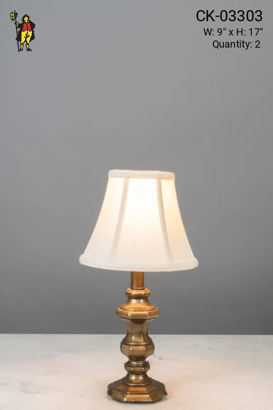 Traditional Brass Table Lamp