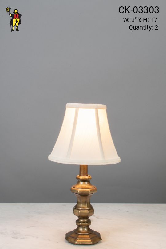 Traditional Brass Table Lamp