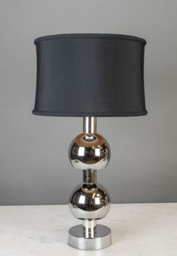 Modern Silver Table Lamp