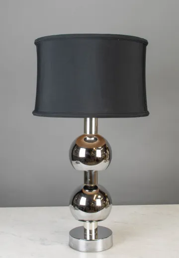 Modern Silver Table Lamp