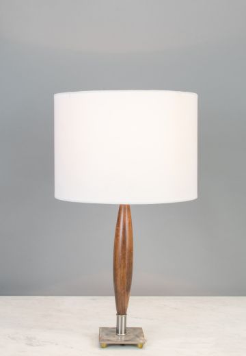 Contemporary Wooden Table Lamp