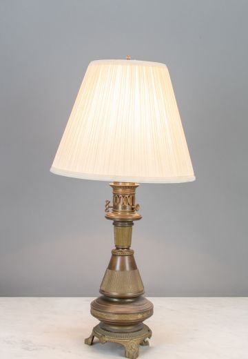 Electrified Oil Style Table Lamp