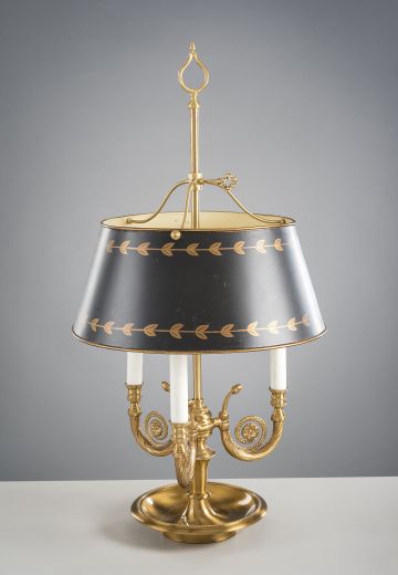 Three Candle Bouliette Table Lamp
