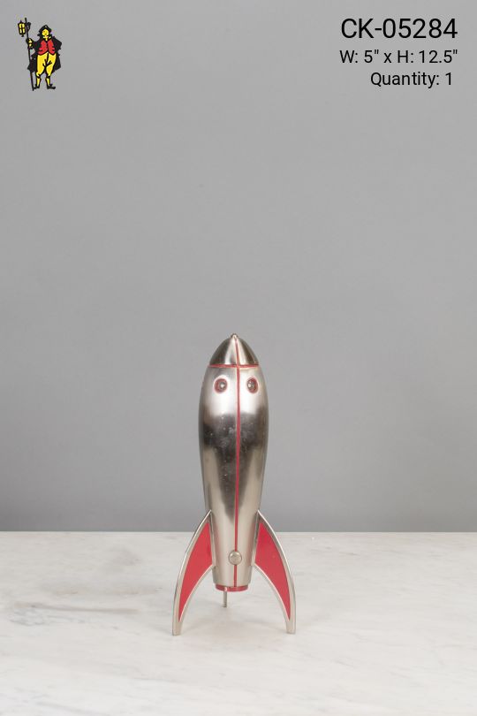 Toy Rocket Ship Table Lamp