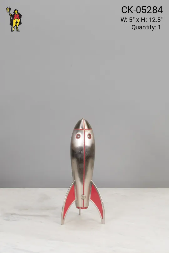 Toy Rocket Ship Table Lamp