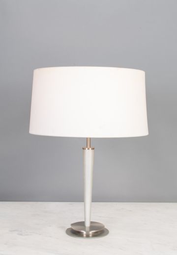 Silver Contemporary Table Lamp