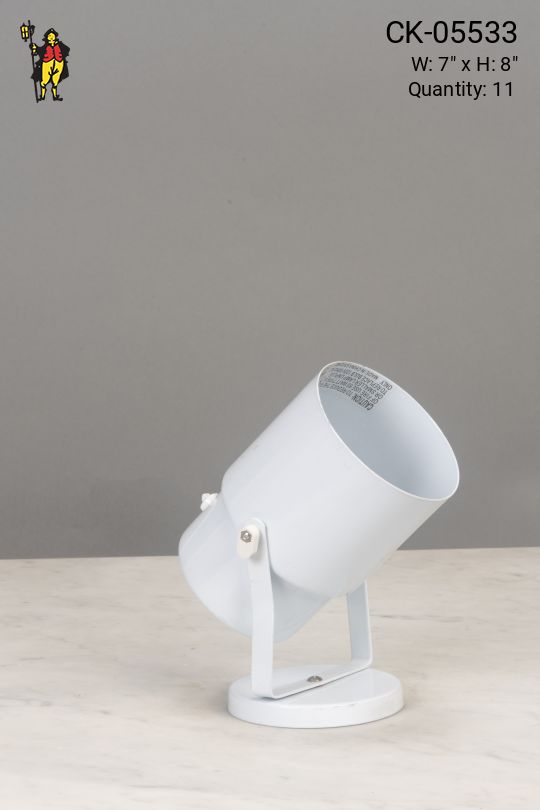 Solid White Can Light
