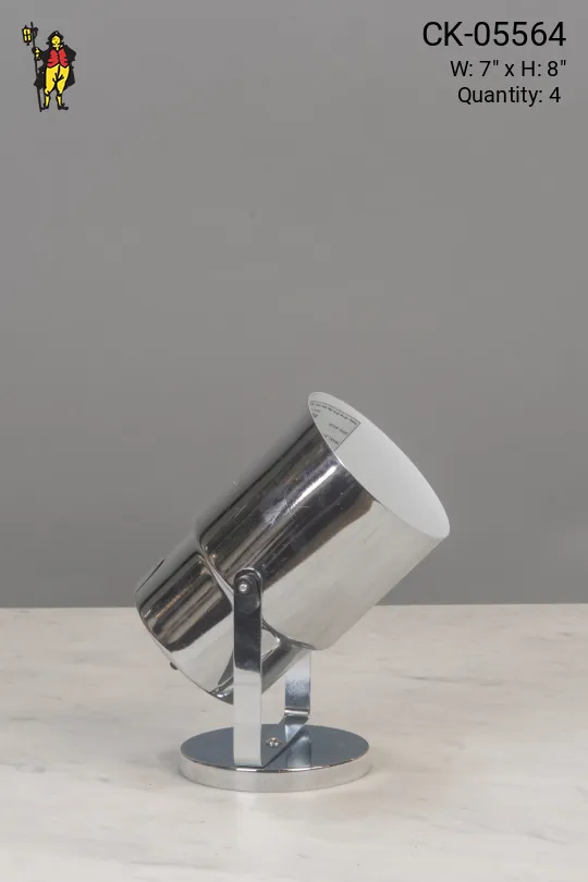 Polished Silver Can Light