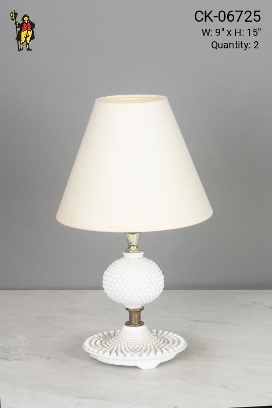Small Textured Ceramic Table Lamp