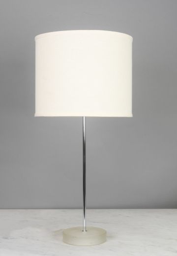 Polished Nickel Table Lamp