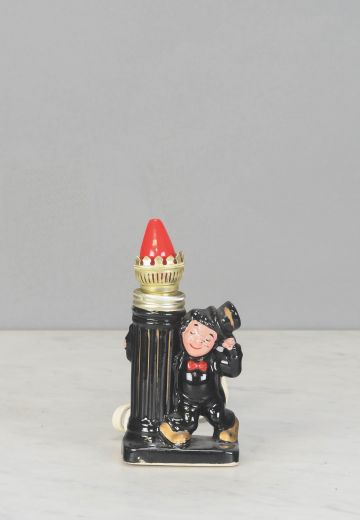 Small Ceramic Figurine Table Lamp