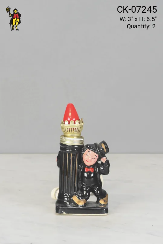 Small Ceramic Figurine Table Lamp
