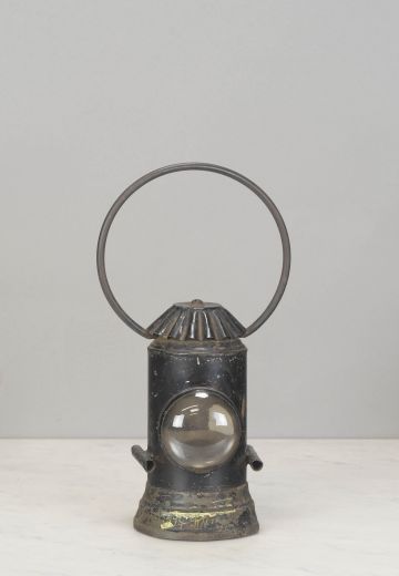 Black Distressed Lantern