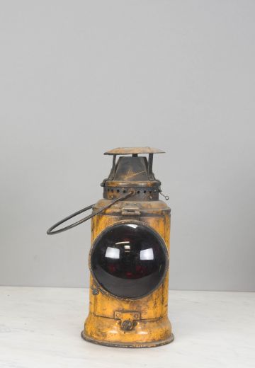 Orange Railroad Lantern