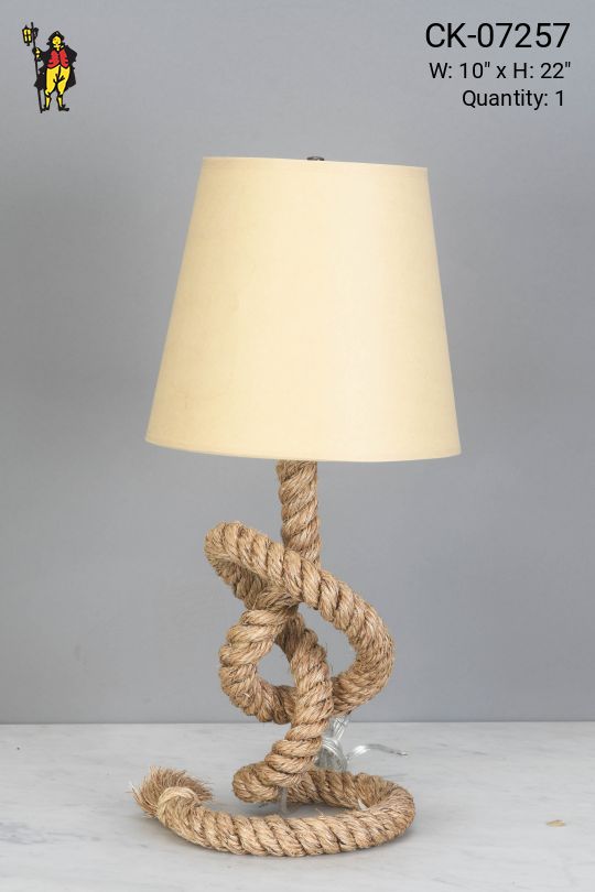 Nautical Rope Table Lamp