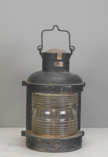 Distressed Oversized Lantern