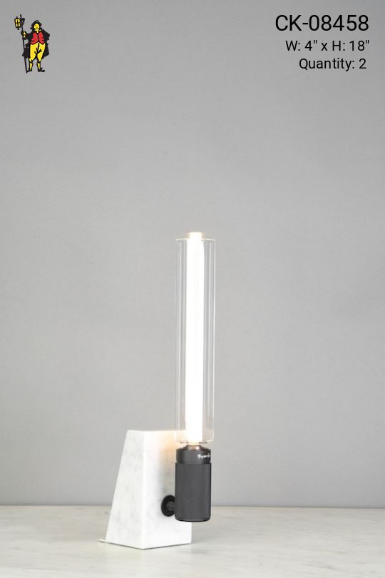 Modern Table Lamp w/Marble Base