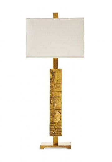 Oversize Brass Table Lamp