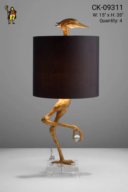 Bird Table Lamp