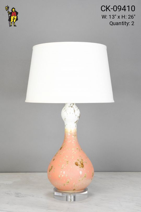 Abstract Ceramic Table Lamp