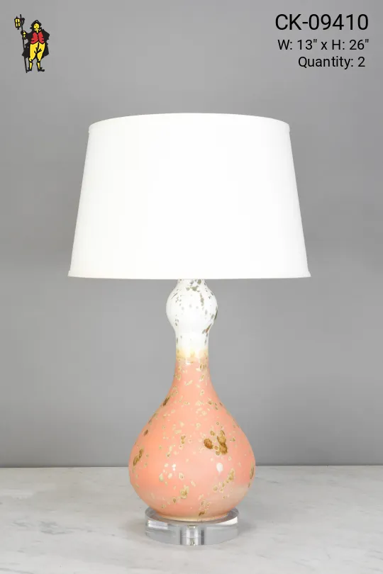 Abstract Ceramic Table Lamp